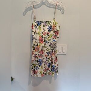 Alice + Olivia Floral Mini Dress - Multicolor